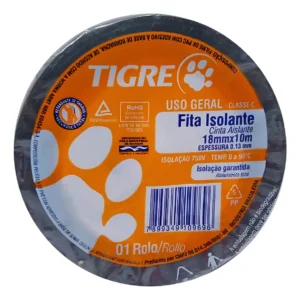 Fita Isolante Uso Geral 10 Metros - Tigre