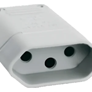 Plug Fêmea Cinza 2p+t 20a 2046 - Perlex