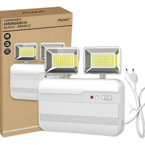 Luz de Emergência LED 5W 2 Farois - Avant