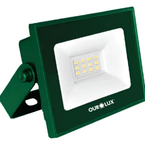 Refletor de LED 10W Verde Bivolt - Ourolux