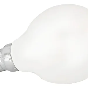 Lâmpada Bolinha Para Lustre 40w 220v Leitosa E14 - Sadokin