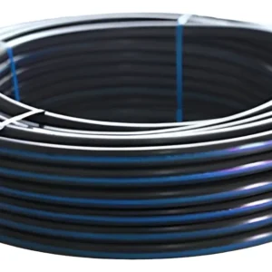 Mangueira Lisa Azul/Faixa Branca 3/4x3 Com 100mts - Majestic