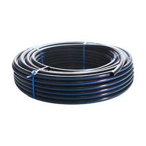 Mangueira Lisa Azul/Faixa Branca 3/4x3 Com 100mts - Majestic