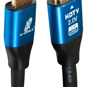 Cabo HDMI Emborrachado 4K 2V 1,5Mts - X-cell