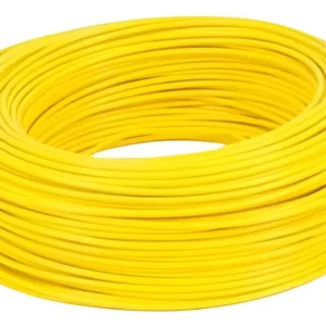 Cabo Flexível 0,75mm Com 200Mts Amarelo - Cobrecom