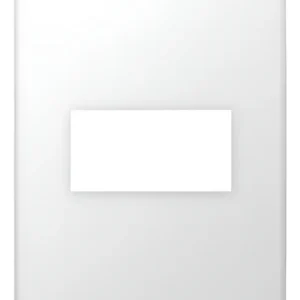 Placa 4x2 1 Posto Branca 85090 - Bianco Pro