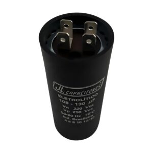 Capacitor Com Suporte e Tampa 108-130 110V - JL