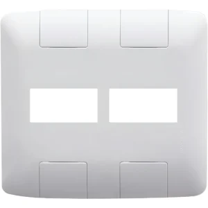 Placa 4x4 1+1 Posto 03023 - Tramontina Aria