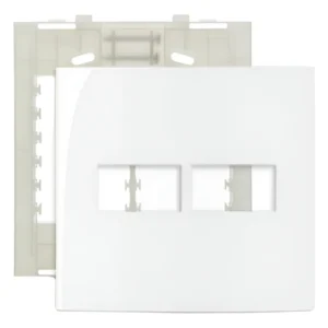 Placa 4x4 1+1 Posto 16021 Com Suporte - Margirius Sleek