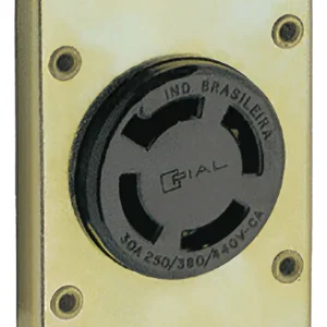 Tomada Embutir Com Trava 3P+T 30A 440V Sem Placa 56403 -Pial