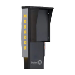 Totem Classic Alt 1,35Mts Larg 15cm Morador Amarelo - Protectm