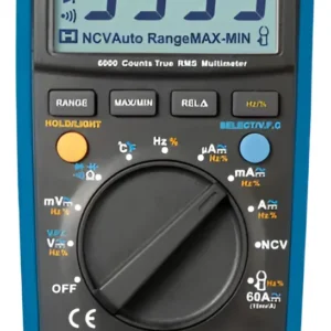 Multimetro Digital True RMS CAT III 3 5/6 - Minipa