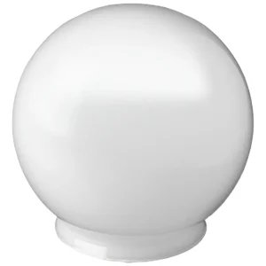 Globo Vidro Bolinha B10 Leitoso - Joanto