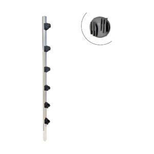 Haste Ind.Lisa Com 6 Isoladores 1,20Mts 30x30 Qualyhastes