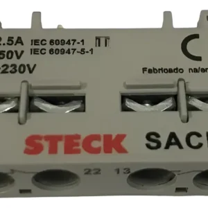 Bloco Auxiliar Frontal 1na+1nf Sacf11 Para Disj. Motor - Ste