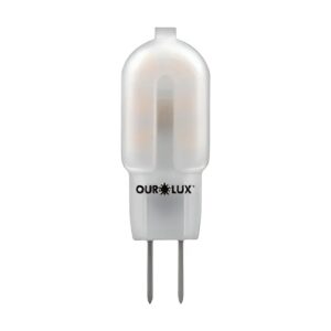 Lâmpada de LED Halopin Bipino 1,2W Branca 110V G4 - Ourolux