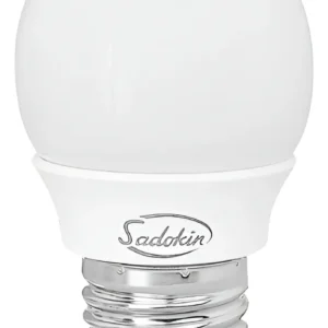 Lâmpada De Led Bolinha 2w 110v Amarela Bg45 E27 - Sadokin