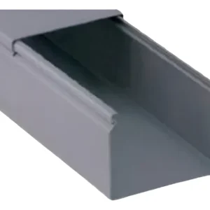 Canaleta Lisa Cinza 50x35mm 2 Metros - Elesys