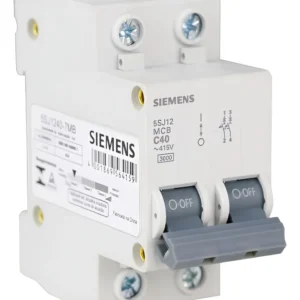 Disjuntor Bipolar 40A Curva C S5J1 - Siemens