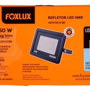 Refletor De Led Cob 150w Bivolt Branco-frio (6500k) Foxlux