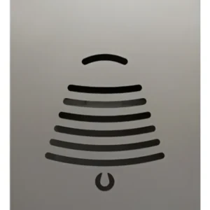 Modulo Campainha Cigarra Bivolt Grafite 85475 - Inova Pro