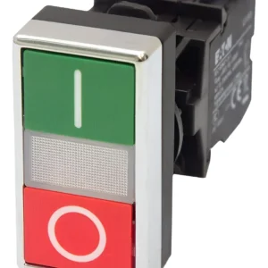 Botão Duplo Iluminado 110VCA 1NA1NF Verde/Vermelho - Siemens
