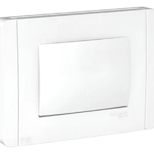 Placa 4x2 3 Postos Com Suporte Branca S731103554 - Orion