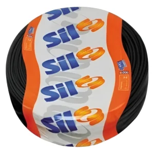 Cabo Flexível 1mm Preto 100Mts - Sil