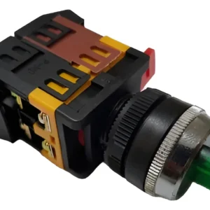 Chave Seletora Com Iluminação Verde Lay80-pdl25g - Jng