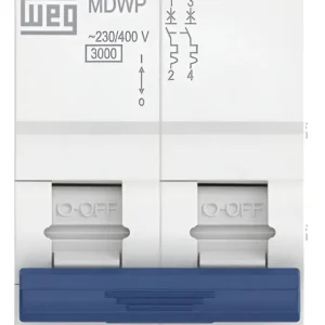 Disjuntor Tripolar 40A Curva C MDPW - Weg