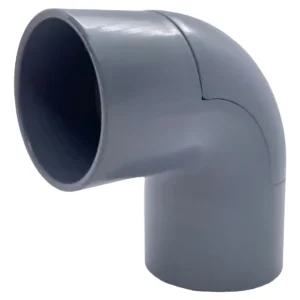 Curva Para Eletroduto Com Janela Cinza 1 - Eletromax