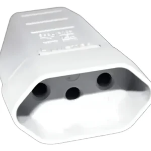 Plug Femea 2P+T 20A Branco 11217 - Transmobil