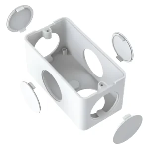 Caixa Normal 5 Entradas 1/2-3/4 Branca - Eletromax