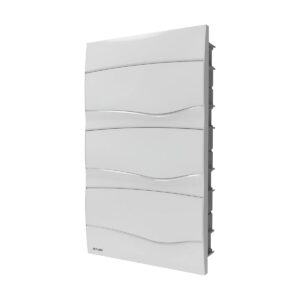 Quadro Distribuição Embutir 36 Disjuntores Branco Din Brum