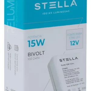 Fonte Para Fita De Led 12v 15w Sth6890 - Stella