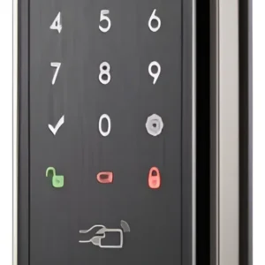 FECHADURA DIGITAL INTELIGENTE DE SOBREPOR MFD2020CHAMPANHE (INTELBRAS-SC)