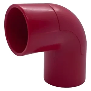 Curva Para Eletroduto Com Janela Vermelho 3/4 - Eletromax