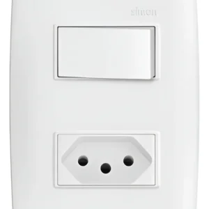 Conjunto 4x2 Inte Simples Tomada 10A BC 30956-30 Simon 30