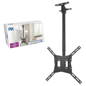 Suporte Para Tv Teto Ajustavel 23 a 55 Preto CM40 - Pix