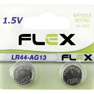 Bateria Lithium Com 12 Peças FX-LR44 - Flex
