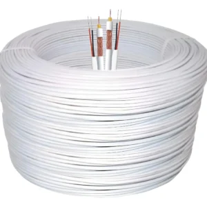 RF4mm Flexivel + Bip.80% CFTV 2x26 D.Blind 300Mts Branco Condutti