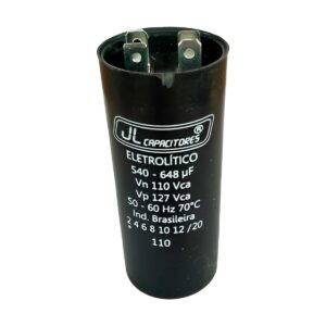 Capacitor Com Suporte e Tampa 540-648 110V - JL