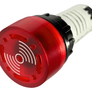 Sinaleiro Monobloco Sonoro PLA 220V Vermelho - Siemens