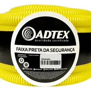 Conduite Corrugado Amarelo 25mm 3/4 15 Metros - Adtex