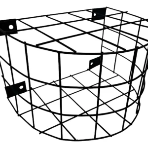 Grade de Proteção Antivandalismo 20x20 Redonda Preta