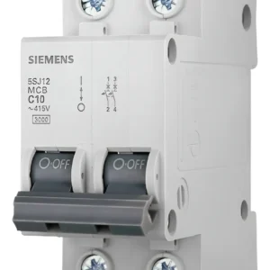 Disjuntor Tripolar 10A Curva C 5SJ1 - Siemens