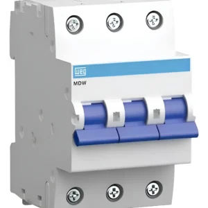 Disjuntor Tripolar De 25a Curva C - Mdw-c25-3 Weg