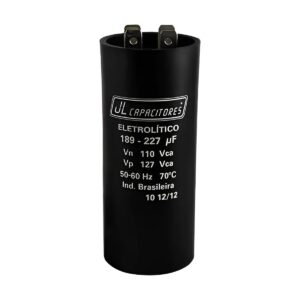 Capacitor Com Suporte e Tampa 189-227 110V - JL