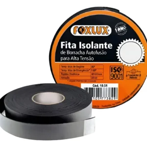 Fita Isolante Auto Fusão 19mm X 2mts - Foxlux