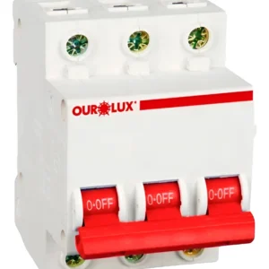 Disjuntor Tripolar 32A Curva C - Ourolux